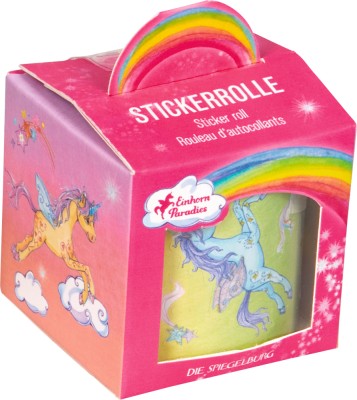 Stickerrolle Einhorn