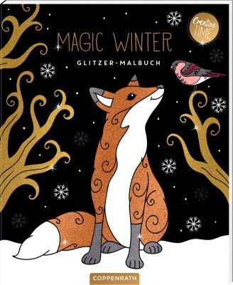 Glitzer Malblock magic Winter