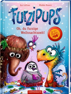 Furzipups der Knatterdrache Einband mit Spotlack