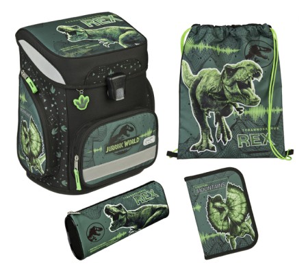 Scooli Schulranzen EasyFit Jurassic World 5tlg.