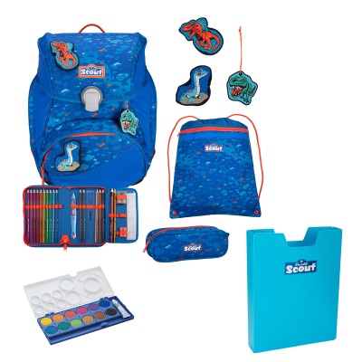 Scout Alpha Blue Dino Set 5 teilig