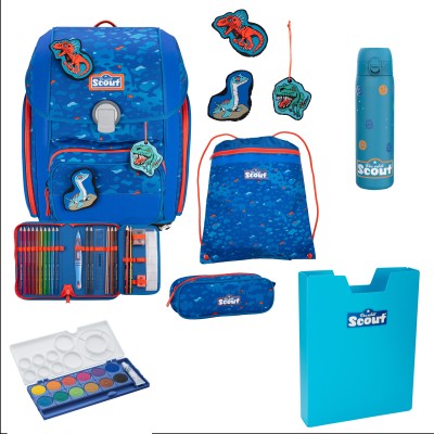 Scout Genius Blue Dino Set 6 teilig