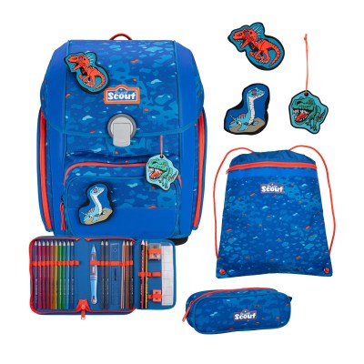 Scout Genius Blue Dino Set 4 teilig