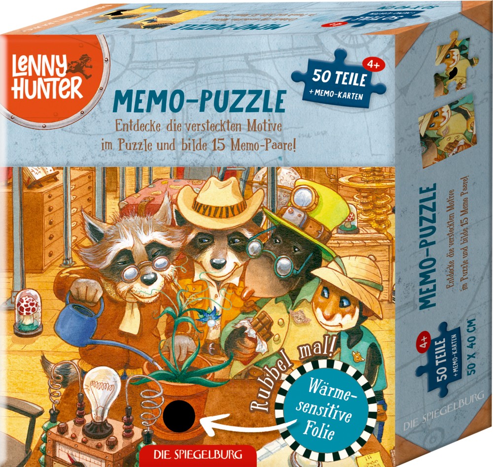 Spiegelburg Memo Puzzle Lenny Hunter