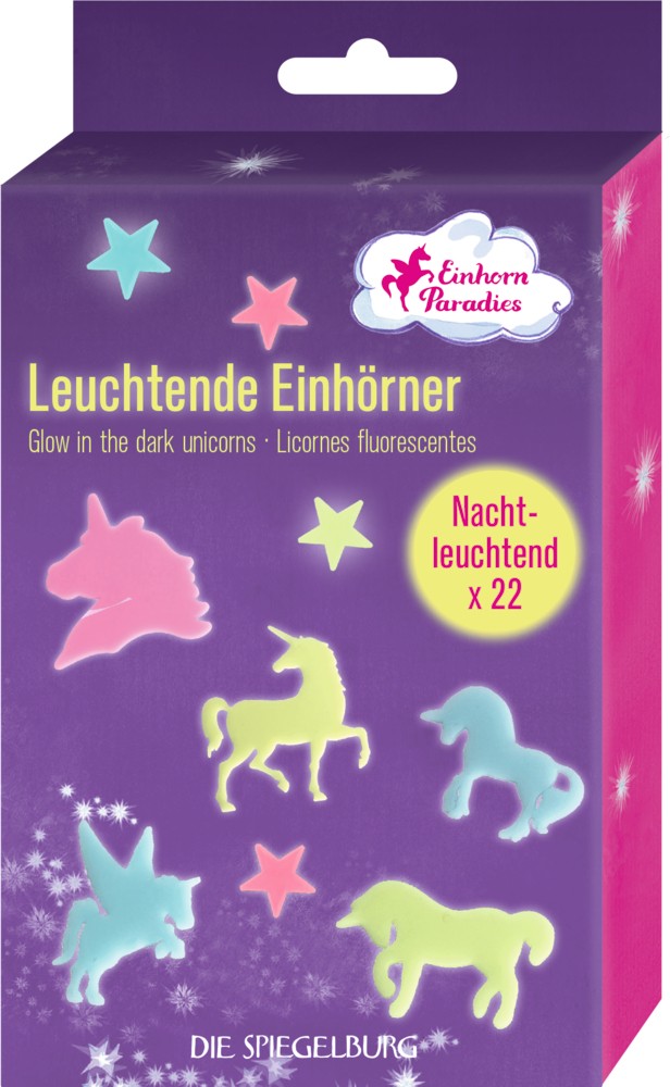 Leuchtende Einhörner