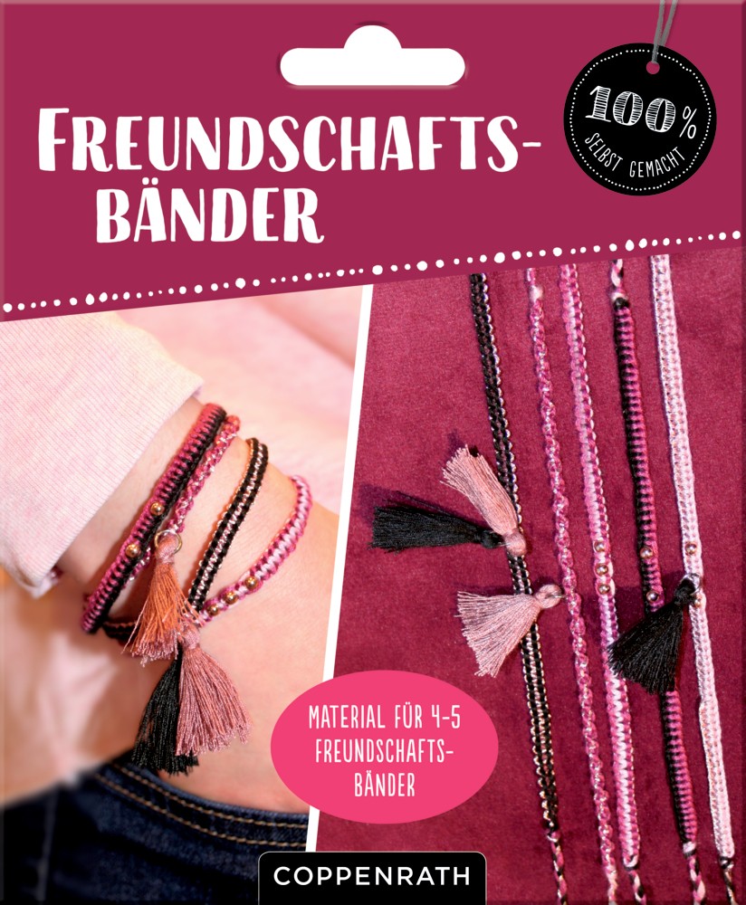 Freundschaftsbänder knüpfen Set