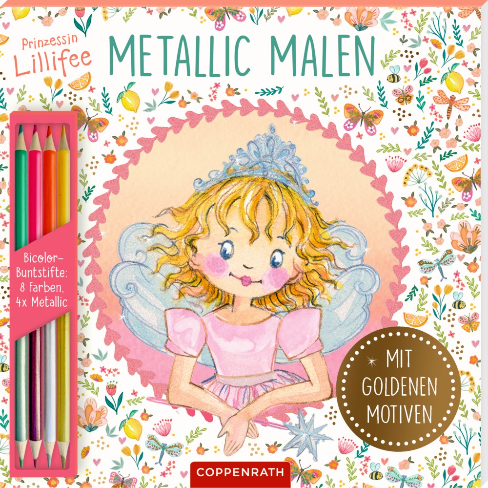 Malblock Lillifee Metallic Malen