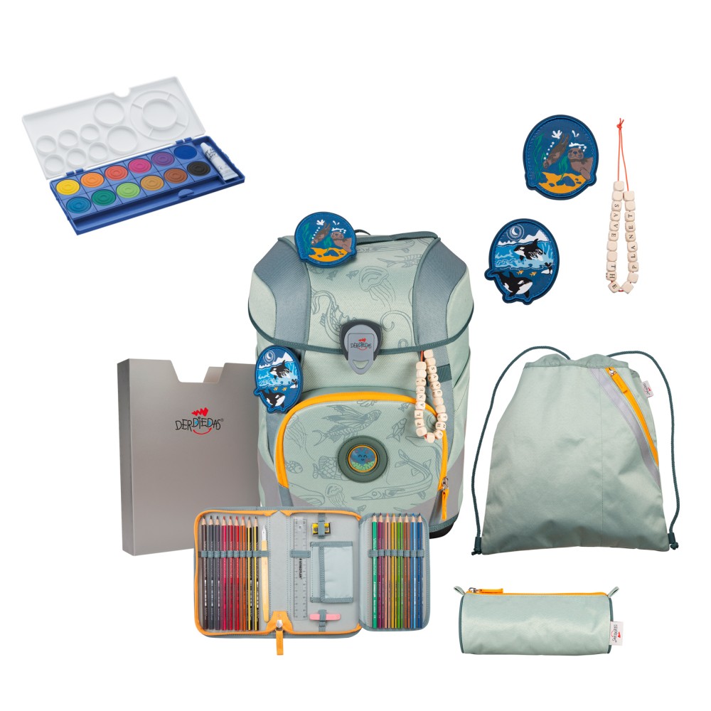 DerDieDas Ergoflex Tiny Grey Planet Set 5 tlg