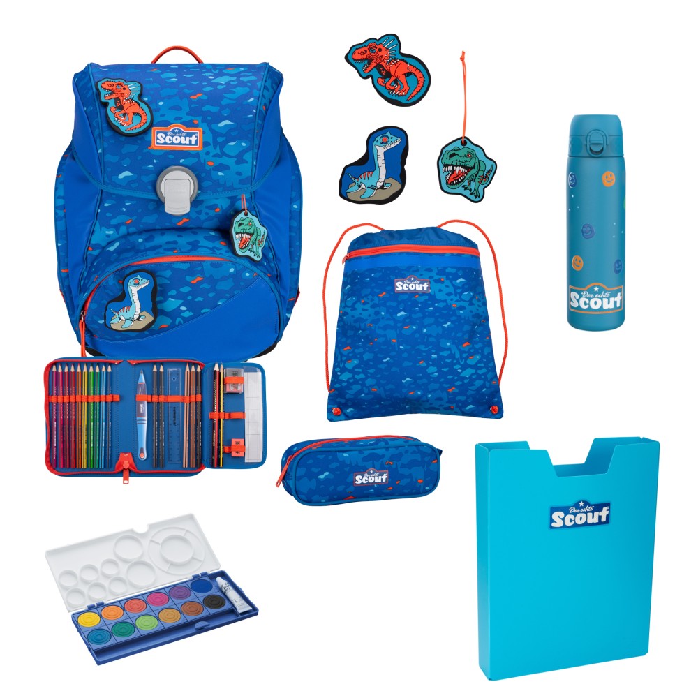 Scout Alpha Blue Dino Set 6 teilig