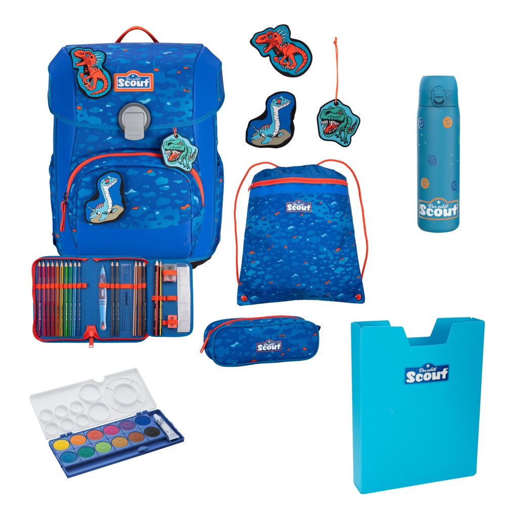 Scout Neo Blue Dino Set 6 teilig