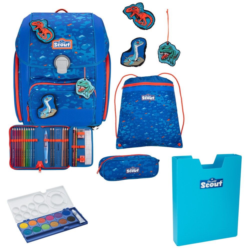 Scout Genius Blue Dino Set 5 teilig