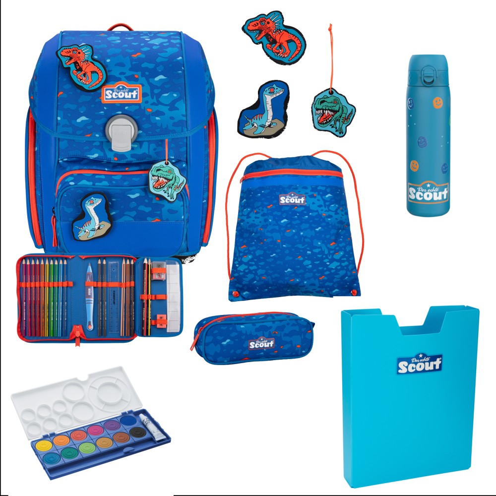 Scout Genius Blue Dino Set 6 teilig