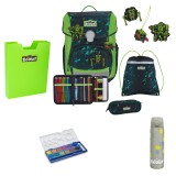 Scout Neo DIN Schulranzen Set 2 Cubes 6tlg. + gratis Farbkasten