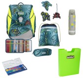 Scout Alpha DIN Action Schulranzen Set 6tlg. + gratis Farbkasten