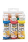 Creall® Fingerfarbe 6er-Set (gesamt 480 ml)
