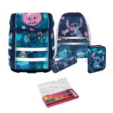 McNeill Disney Stitch Perfecto Schulranzen Set 5tlg. + gratis Farbkasten